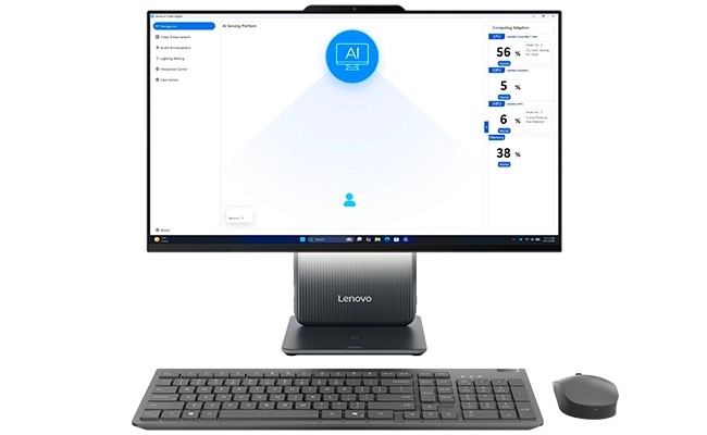 【PTS net】Lenovo 一体型PC ideacentre AIO IdeaCentre AIO i (24 inch Intel) | Everyday Productivity AI PC
