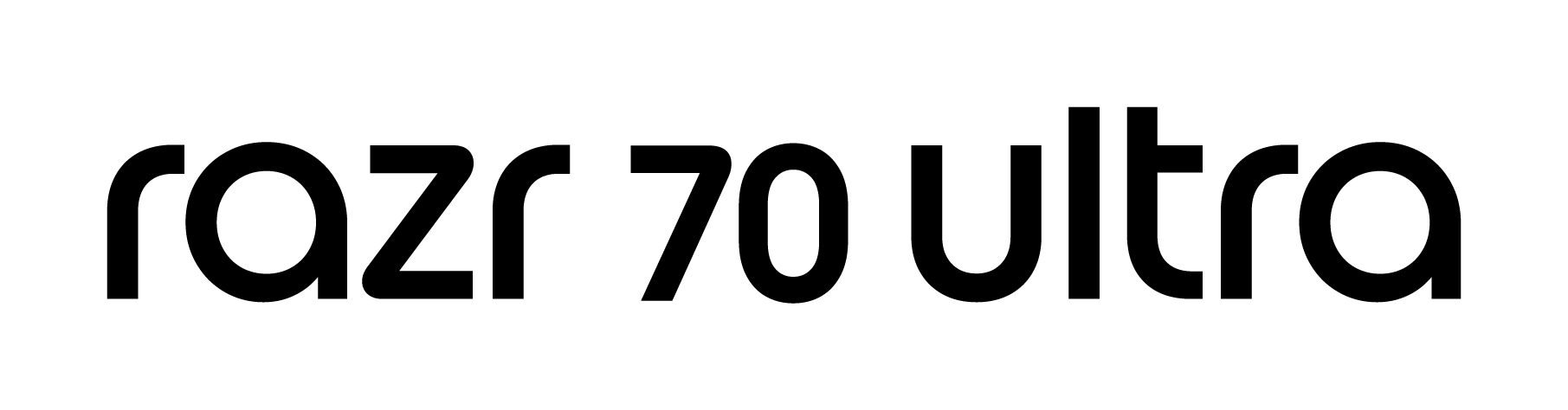 The razr 70 ultra logo