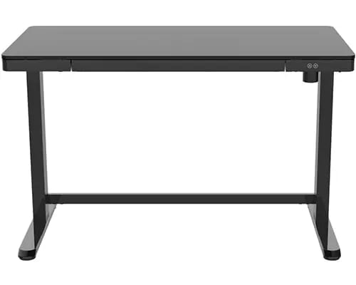 Realspace 48inW Electric Height-Adjustable Standing Desk, Black 