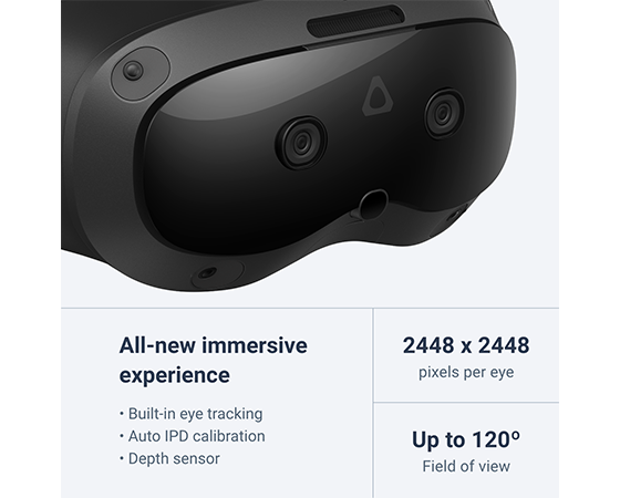 HTC VIVE Focus Vision VR Headset - Consumer Edition