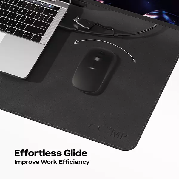 Enhance Workspace: Mobile Pixels PU Leather Desk Mat | 78362461