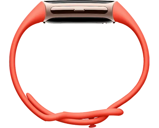 Bracelets connectés Fitbit Charge 6 Or rose et Corail - GA05184