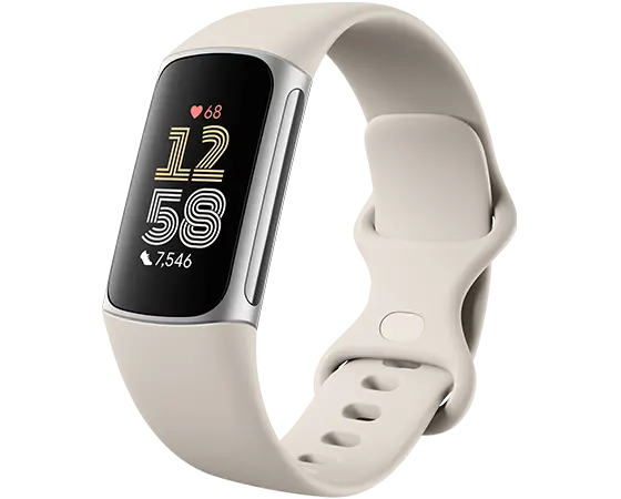 Optimize Health: Fitbit Charge 6 Tracker - Porcelain | Lenovo US ...