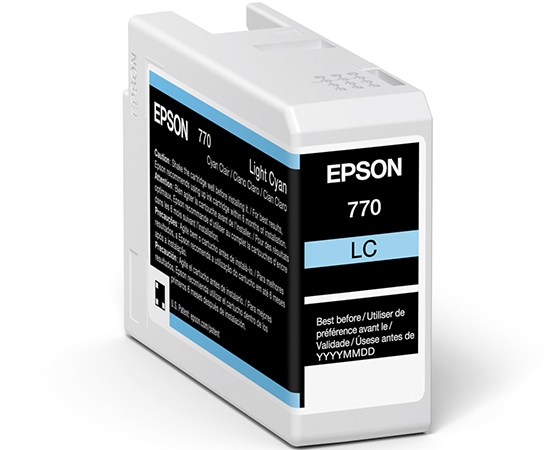 Epson UltraChrome PRO10 770 Original Inkjet Ink Cartridge - Light Cyan