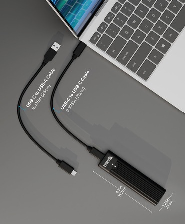 Plugable USB-C 3.1 Gen 2 Tool-free NVMe Enclosure | 78810624