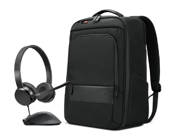

Headset + 16" Backpack + Mouse Bundle 4