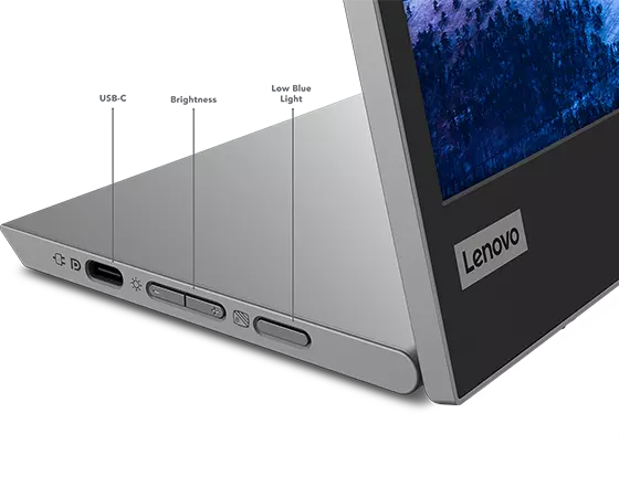 Lenovo ポータブルモニター L15｜15.6型｜USB-C接続 Lenovo L15 15.6-inch IPS FHD 60Hz USB-C Portable Monitor