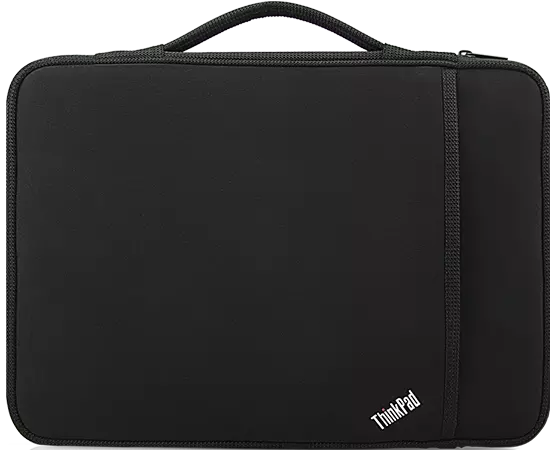 Black Leather Laptop Case Compatible with The Lenovo ThinkPad X390 Yoga 13.3 Inch 2-in-1 Laptop Broonel Profile Series 