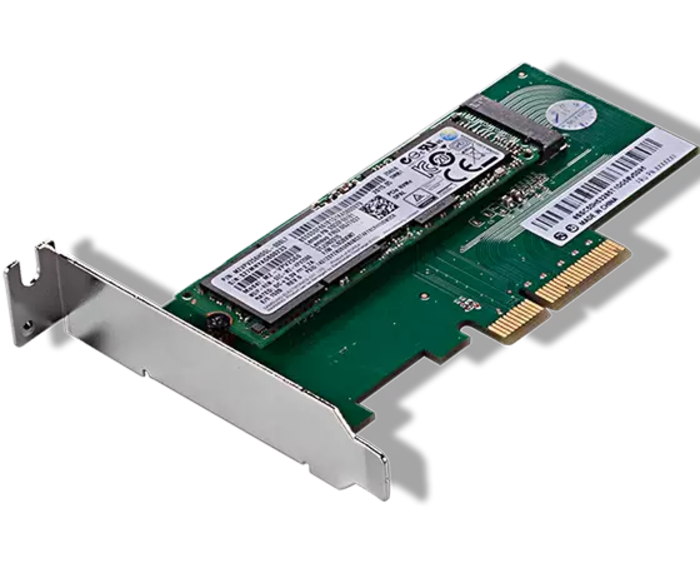 コンパクトPC Lenovo 90J0/Win11/M.2SSD/メモリ8GB！ ThinkStation PCIE to M.2 Riser card -low profile | 4XH0L08579