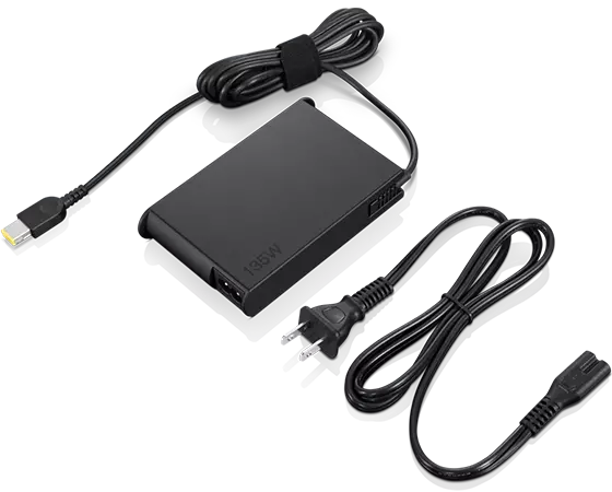 Chargeur et câble d'alimentation PC Lenovo ThinkPad 135W AC Adapter (Slim  Tip) - Adaptateur secteur - CA 100-240 V - 135 Watt