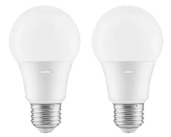 2-Pack Lenovo Wi-Fi Smart Bulb works with Alexa or Google Assistant