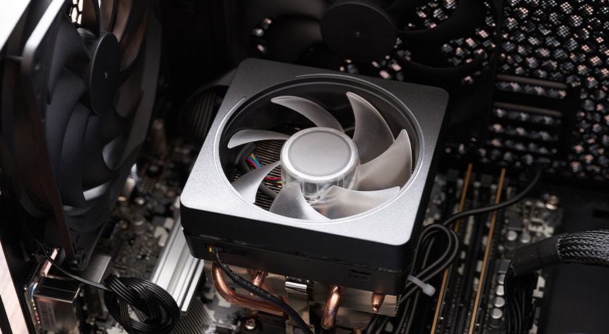 【原因】パソコンが過剰に発熱している