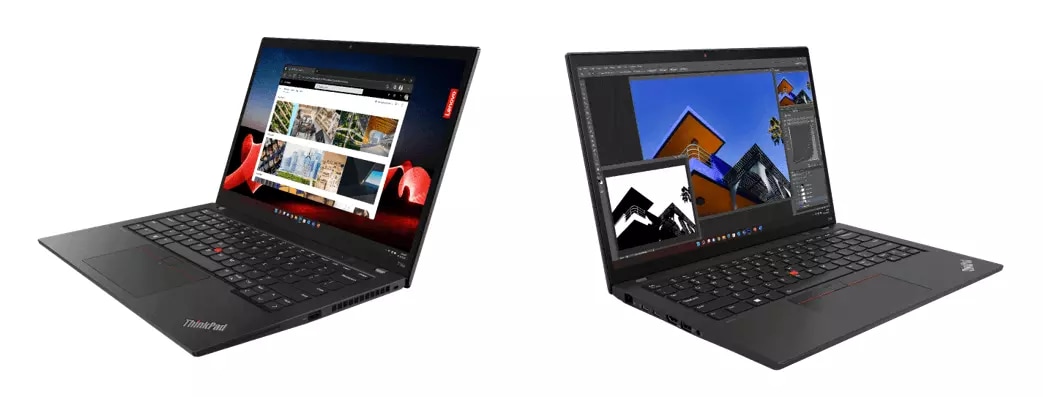 （左から）ThinkPad T14s Gen 4 / ThinkPad T14 Gen 4