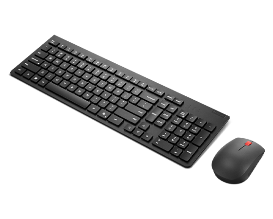 Lenovo エッセンシャル ワイヤレス キーボード&マウス 2 - 英語