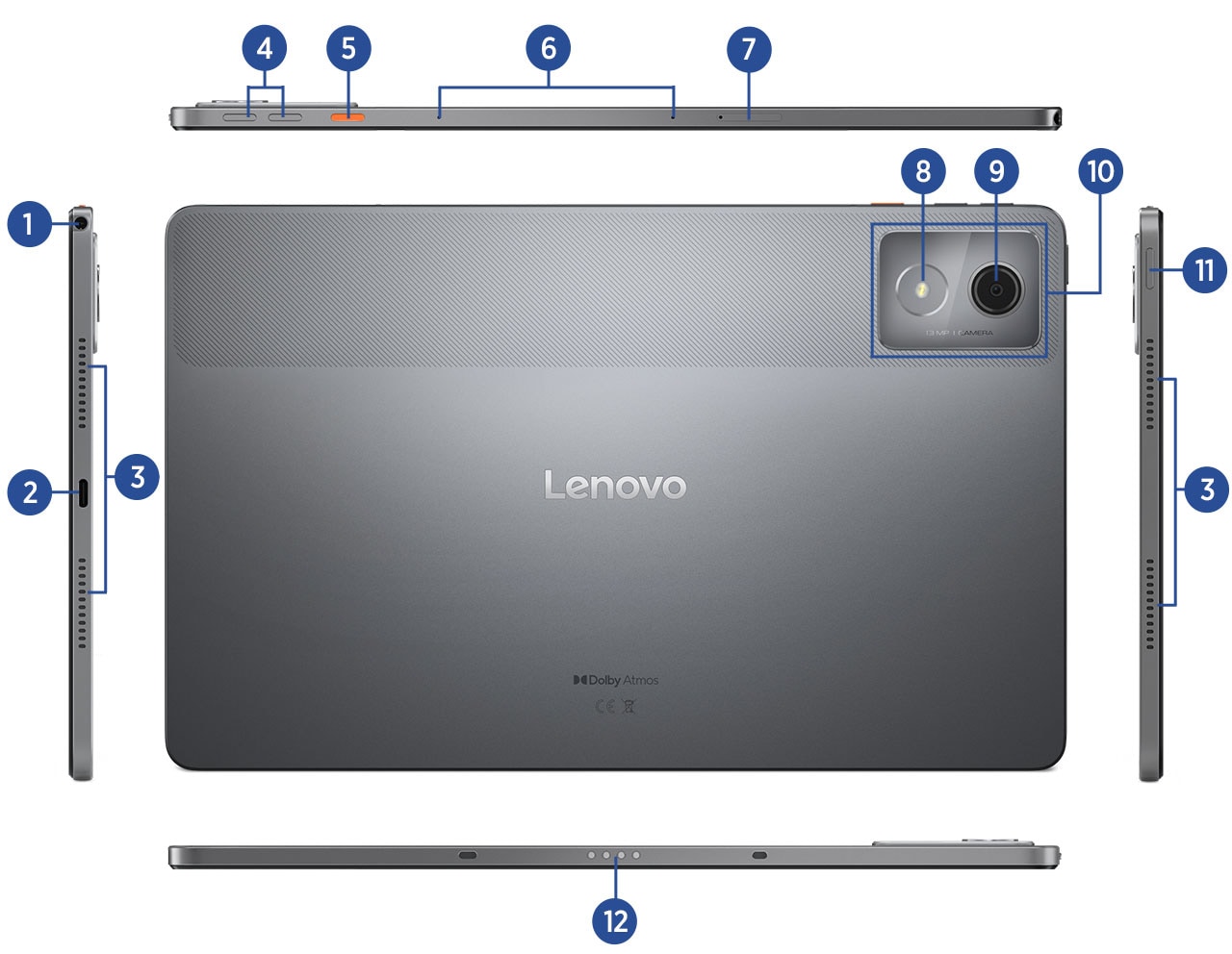Androidタブレット本体 LenovoTab K11 Lenovo レノボ 10.95型タブレットPC Tab K11(Android 13/LTE対応