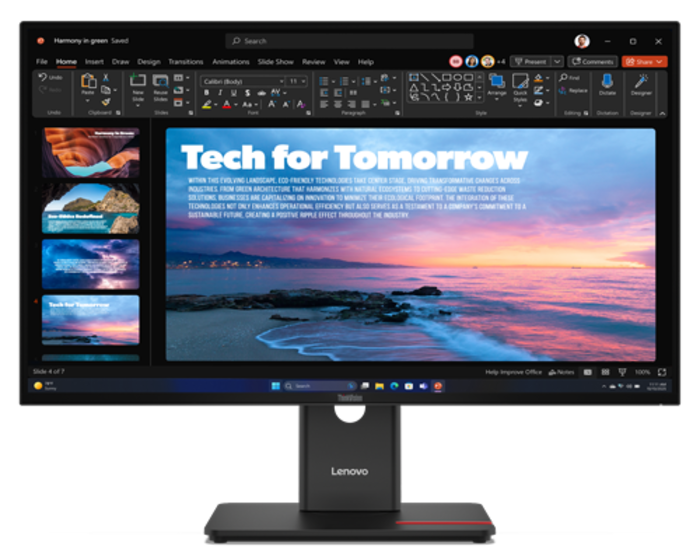ThinkVision T27QD-40(27型/2560×1440/IPS/USB-C/高さ・縦回転