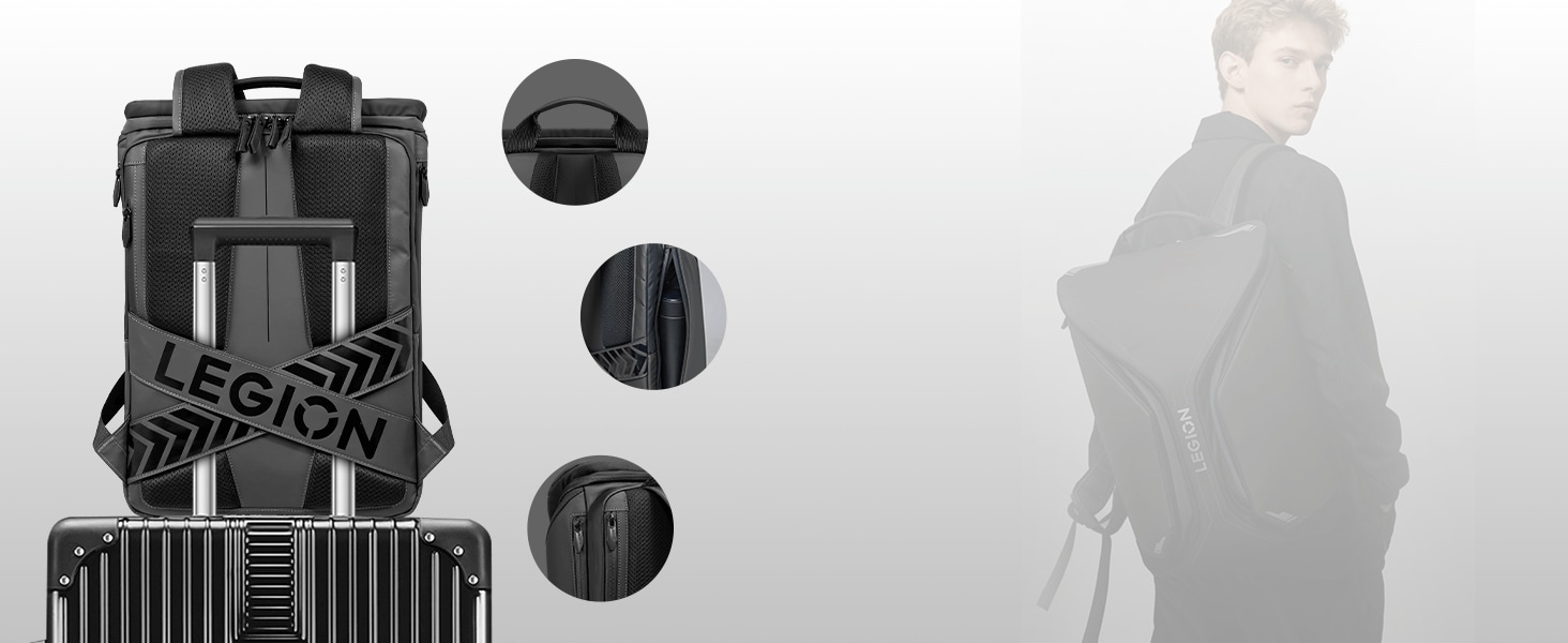 תיק גב למחשב "16 Legion Armored Gaming Backpack GB900 מבית Lenovo