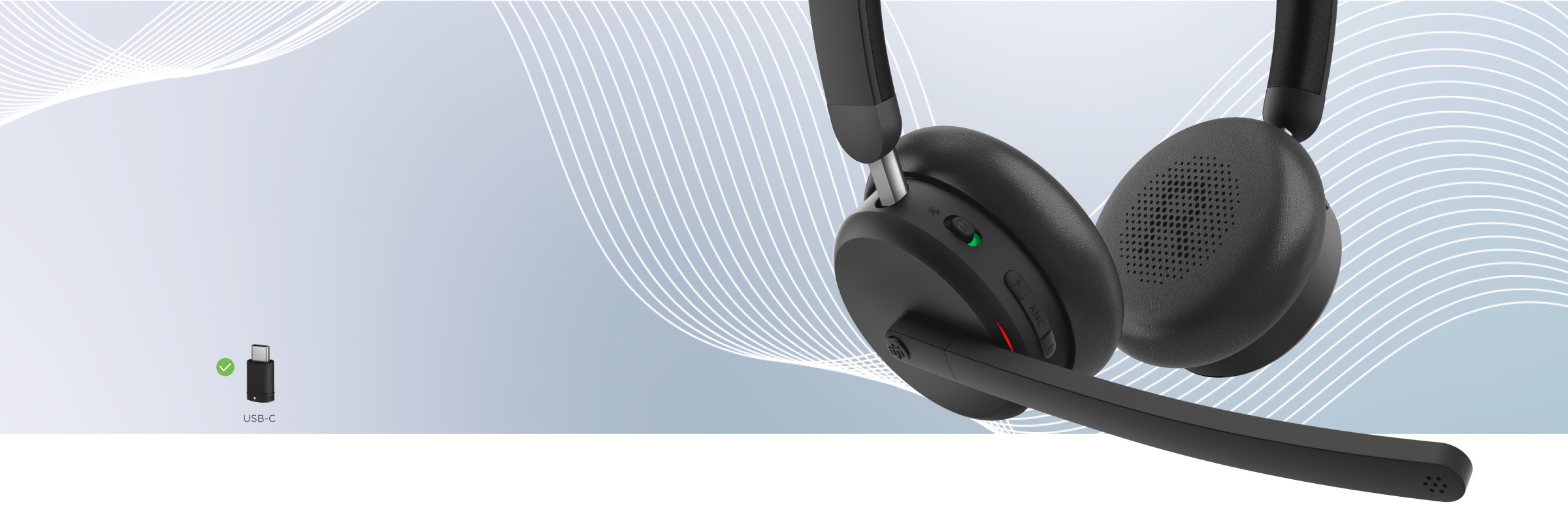 Lenovo Dual-Mode ワイヤレス アクティブノイズキャンセリング ヘッド