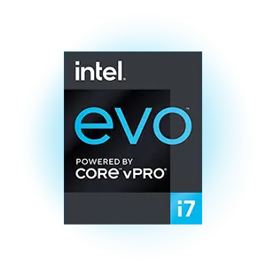 Intel Evo vPro badge