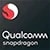 Logo du processeur Qualcomm