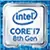 Intel Core i7 8th Gen Processor Logo