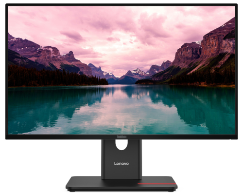 ThinkVision T24-40 Monitor in Front Facing Normal Position.