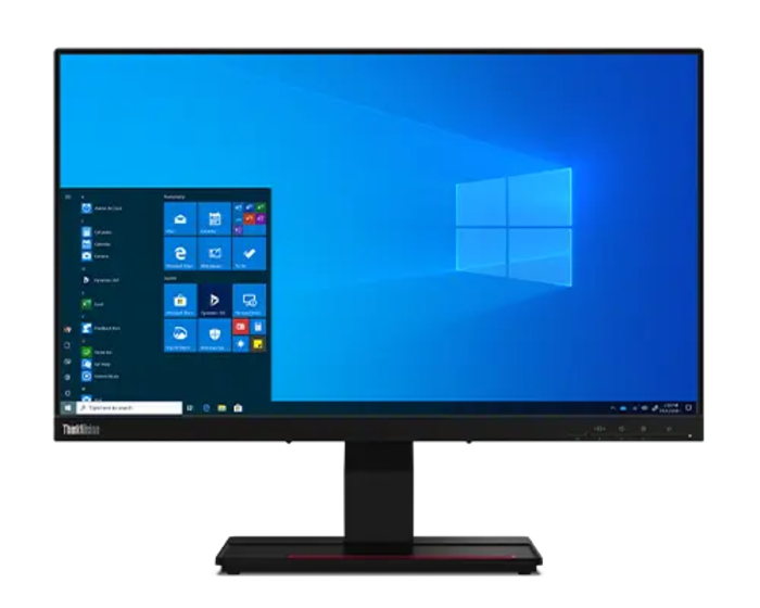 Monitor ThinkVision T24t-20, ecran tactil, afișaj cu panou de