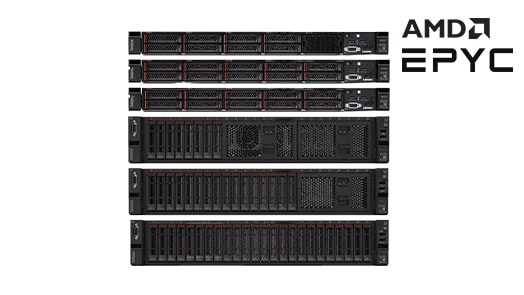 Lenovo ThinkSystem servers powered by AMD