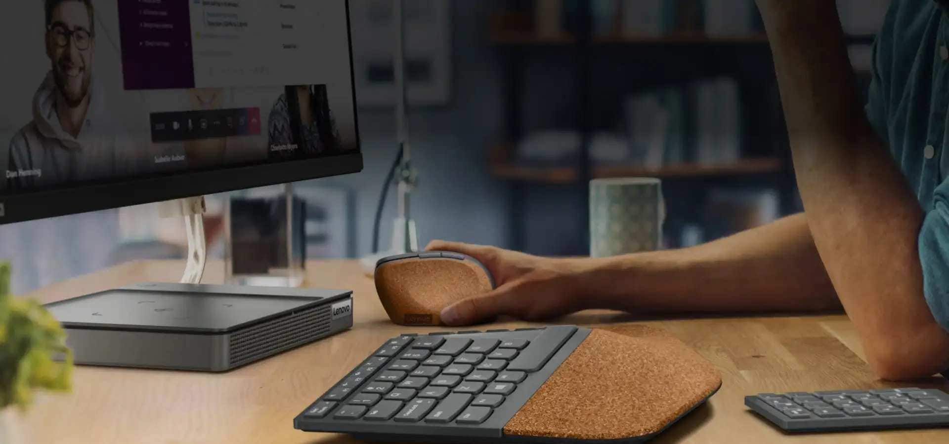 Lenovo Go Безжична сплит клавиатура