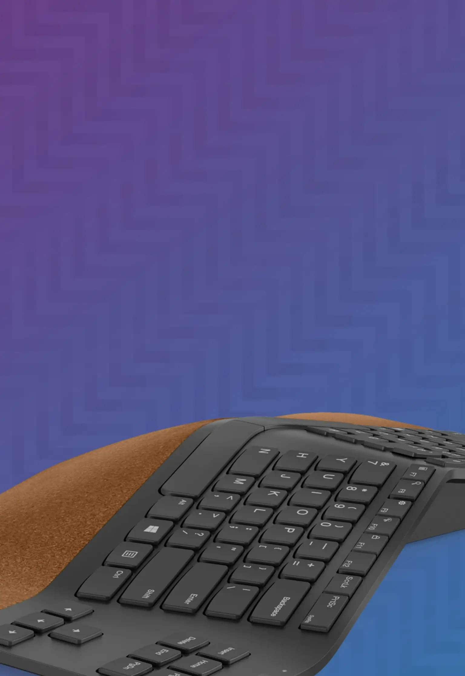 Bezprzewodowa klawiatura dzielona Lenovo Go