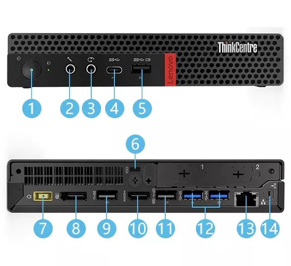 デスクトップ型PCLenovo ThinkCentre M75q-1 Tiny