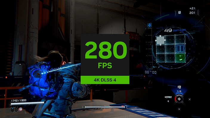 Rendimiento DLSS 4 en PRAGMATA