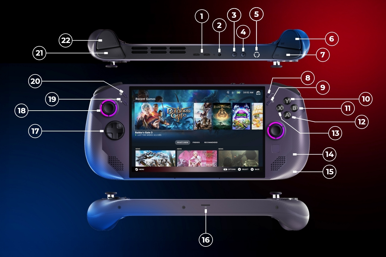 Lenovo Legion Go S | Handheld Power Fueled by AMD Ryzen