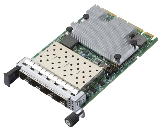

ThinkSystem Intel E810-DA4 10/25GbE SFP28 4-Port OCP Ethernet Adapter