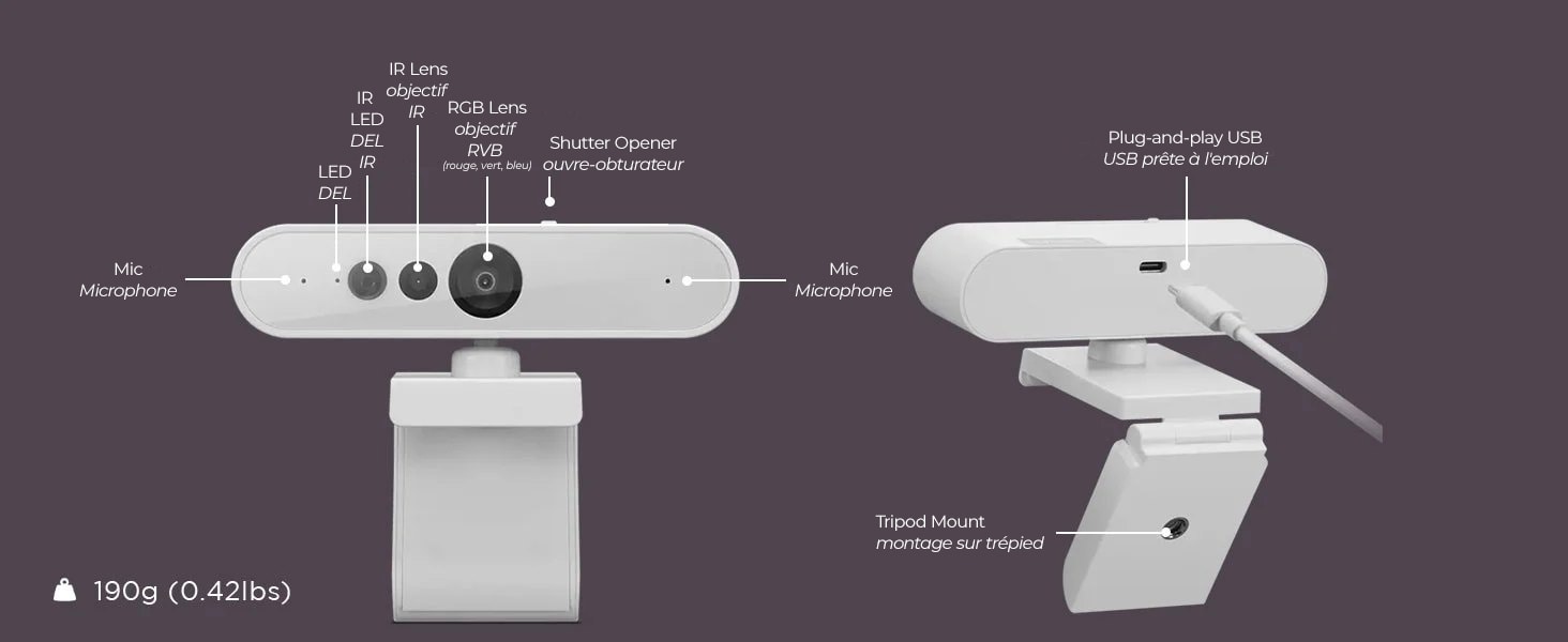 Lenovo 510 FHD Webcam | GXC1D66063 | Lenovo CA