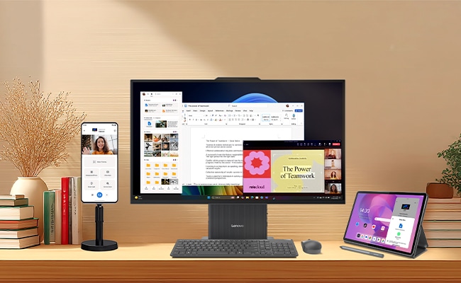 IdeaCentre AIO i (27 inch Intel) | Smart AI-Driven Home Office PC