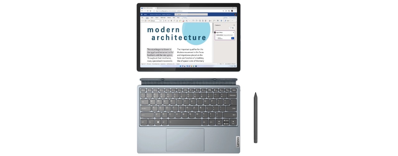 IdeaPad Windows Duet 5i (12″ Intel) | Lenovo US - Lenovo