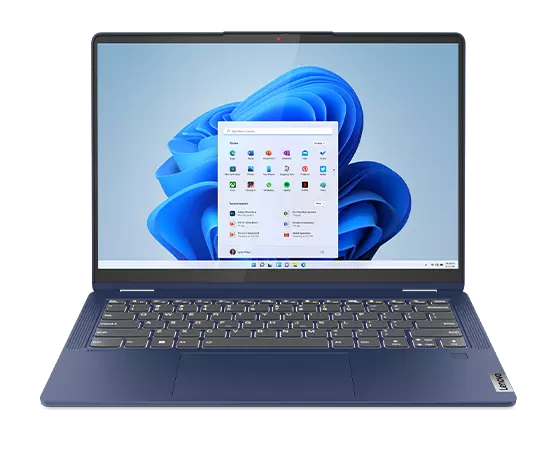 IdeaPad Flex 5 Gen 8 laptop front view featuring windows 11 display