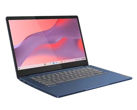 Lenovo IdeaPad Slim 3 Chromebook facing right side