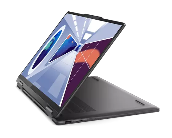 Lenovo Yoga 7i Gen 8 14" laptop in presentation mode