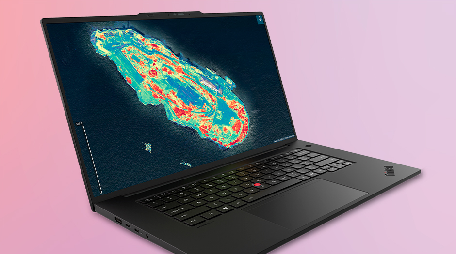 Graphics accelerate 3D rendering on the Lenovo ThinkPad P1 Gen 9 (16" Intel) Mobile Workstation.