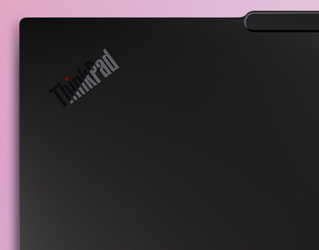 Profile back cover view highlights premium design on the Lenovo ThinkPad P1 Gen 9 (16" Intel) Mobile Workstation.