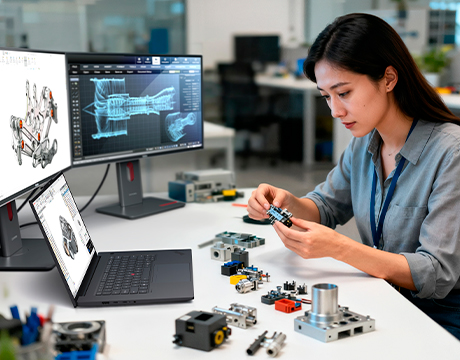 Simulations & iterations run smoothly with less waiting on the Lenovo ThinkPad P1 Gen 9 (16" Intel) Mobile Workstation.
