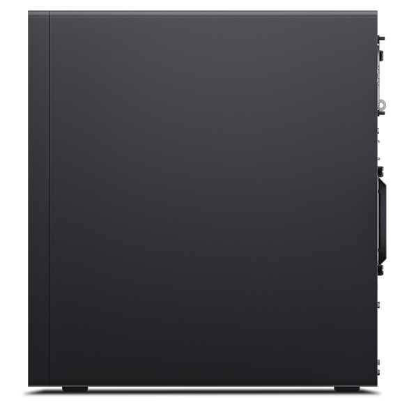 Easy to fit into your workspace with an accessible desk-side design, the Lenovo ThinkStation P4 (AMD) Tower Workstation.