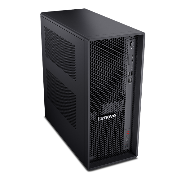 Powerful desktop GPU support for heavy workloads, the Lenovo ThinkStation P4 (AMD) Tower Workstation.