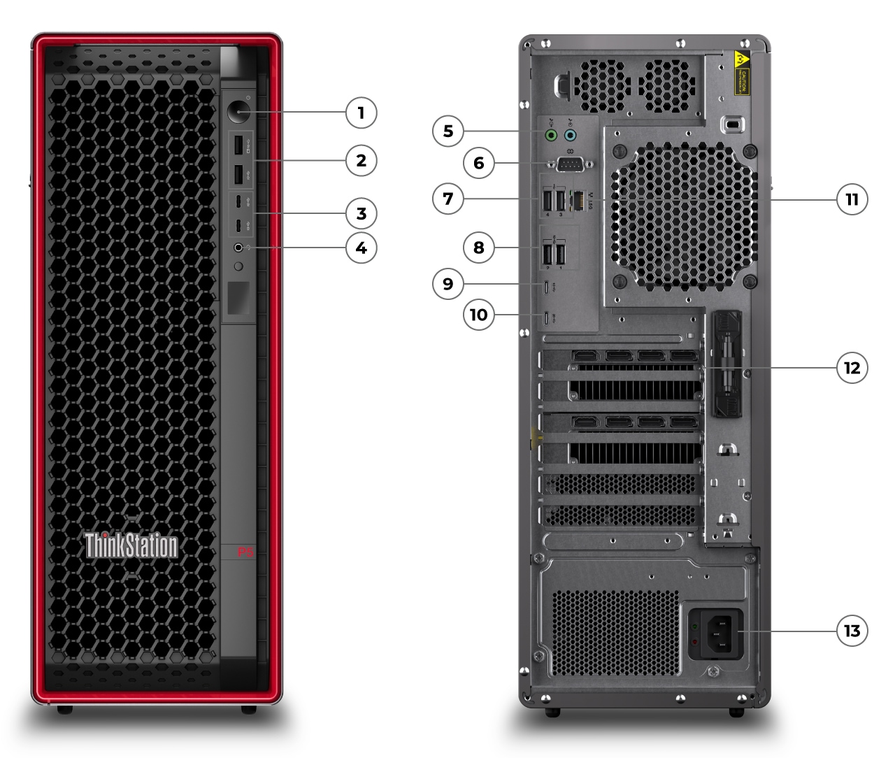 ThinkStation P5 Gen 2 (Intel) Tower | Premium AI-Ready Workstation