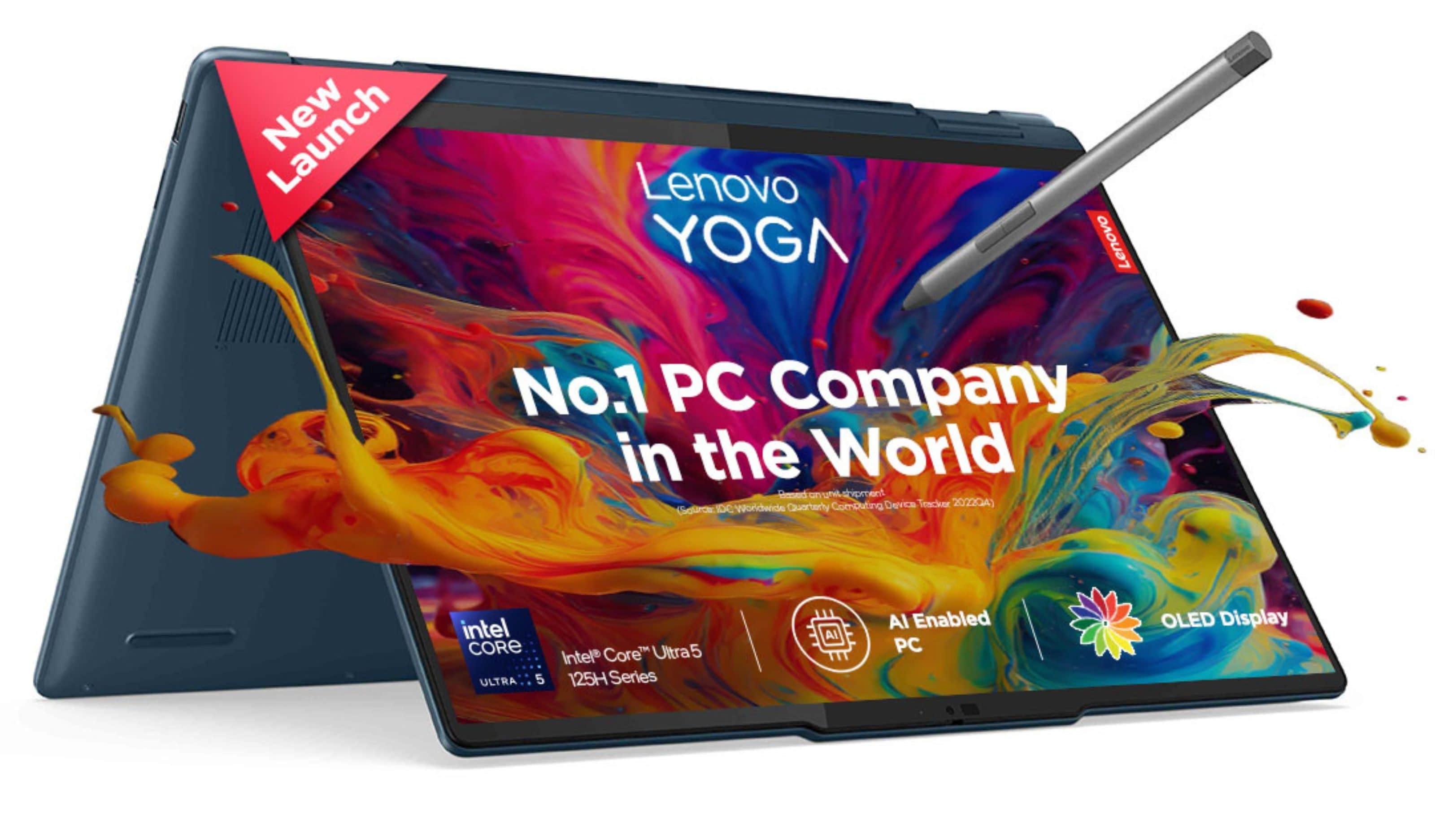 Yoga 7i 2-in-1 Intel, 35.56cms - Core Ultra 5 (Tidal Teal)