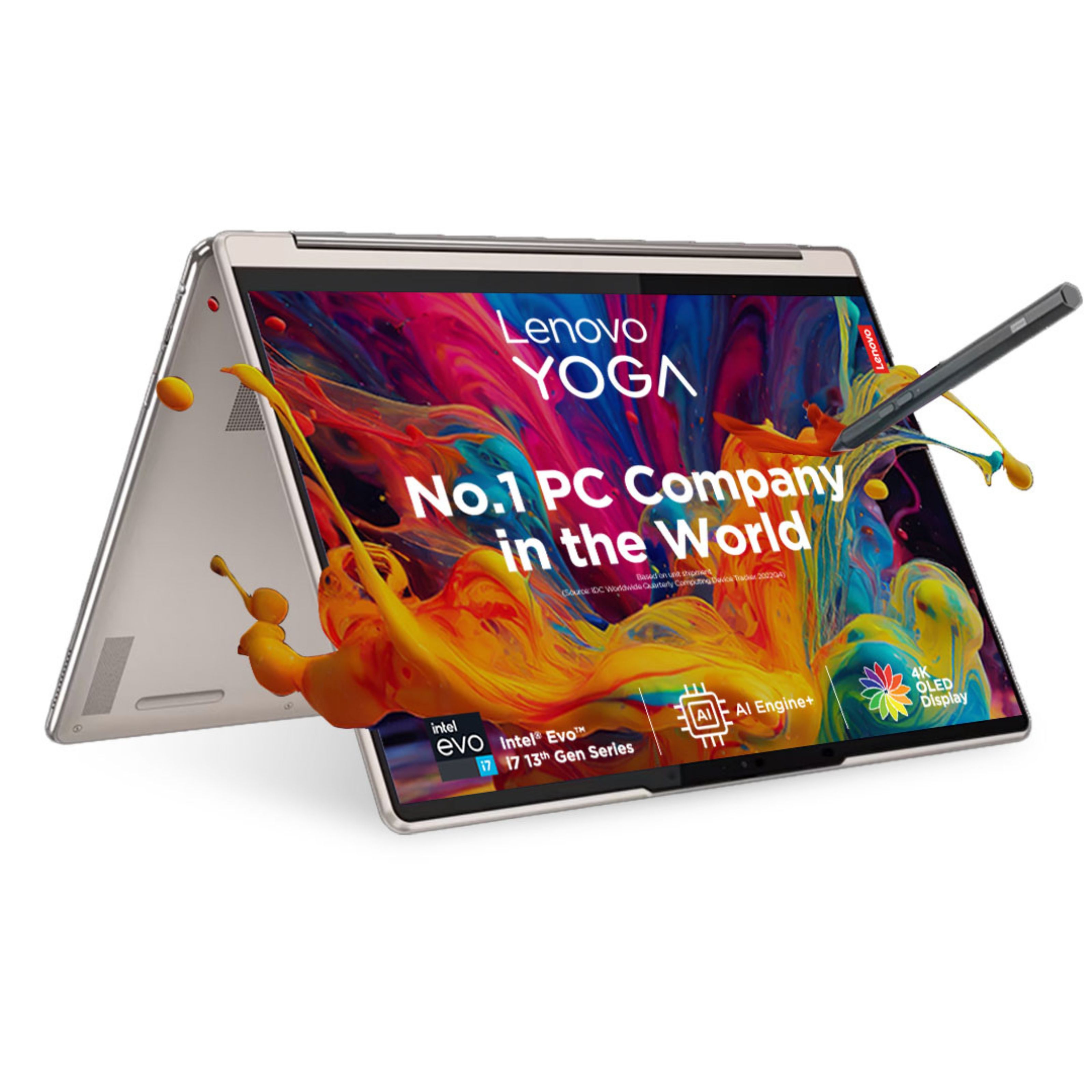 Yoga 9i 13th Gen, 35.56cms - Intel i7 (Oatmeal)