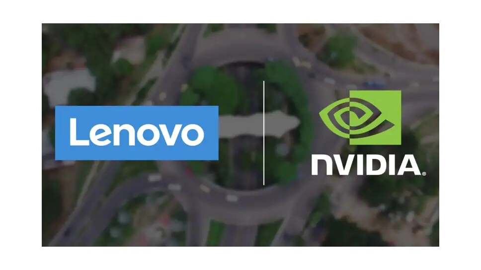 Lenovo and NVIDIA logos