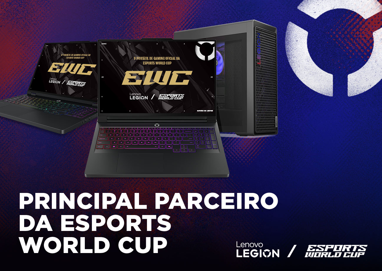Lenovo Legion Laptops & Towers - The Official Gaming Laptop Partner of the Esports World Cup.